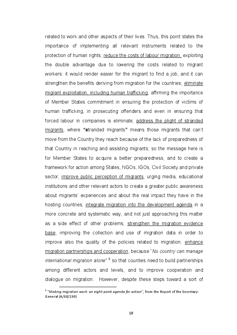 Estratto dalla tesi: Analysis of European and Italian reception systems: a possible path towards the overcoming of the migrant crisis