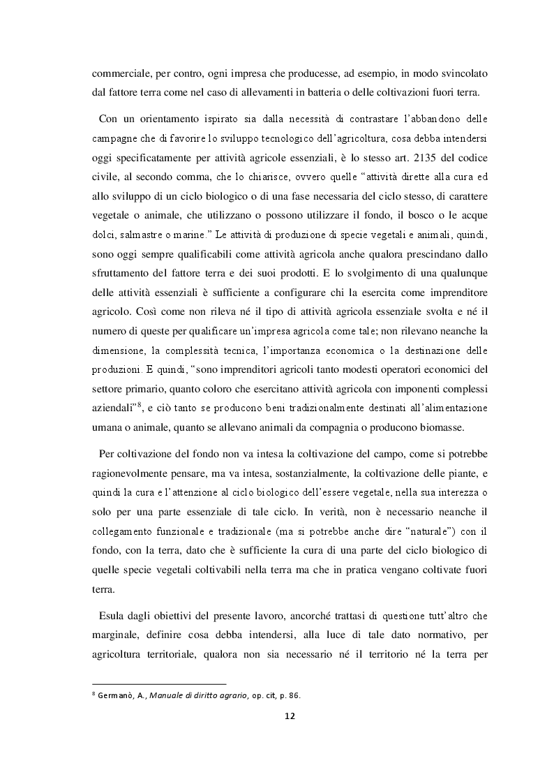 Estratto dalla tesi: Impresa agricola e rapporti per l’inclusione socio-lavorativa