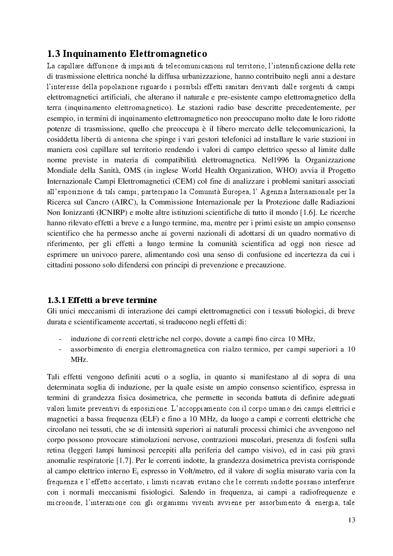 Estratto dalla tesi: Sviluppo di Sensori Passivi di Campo Elettrico Indossabili per Radiofrequenze