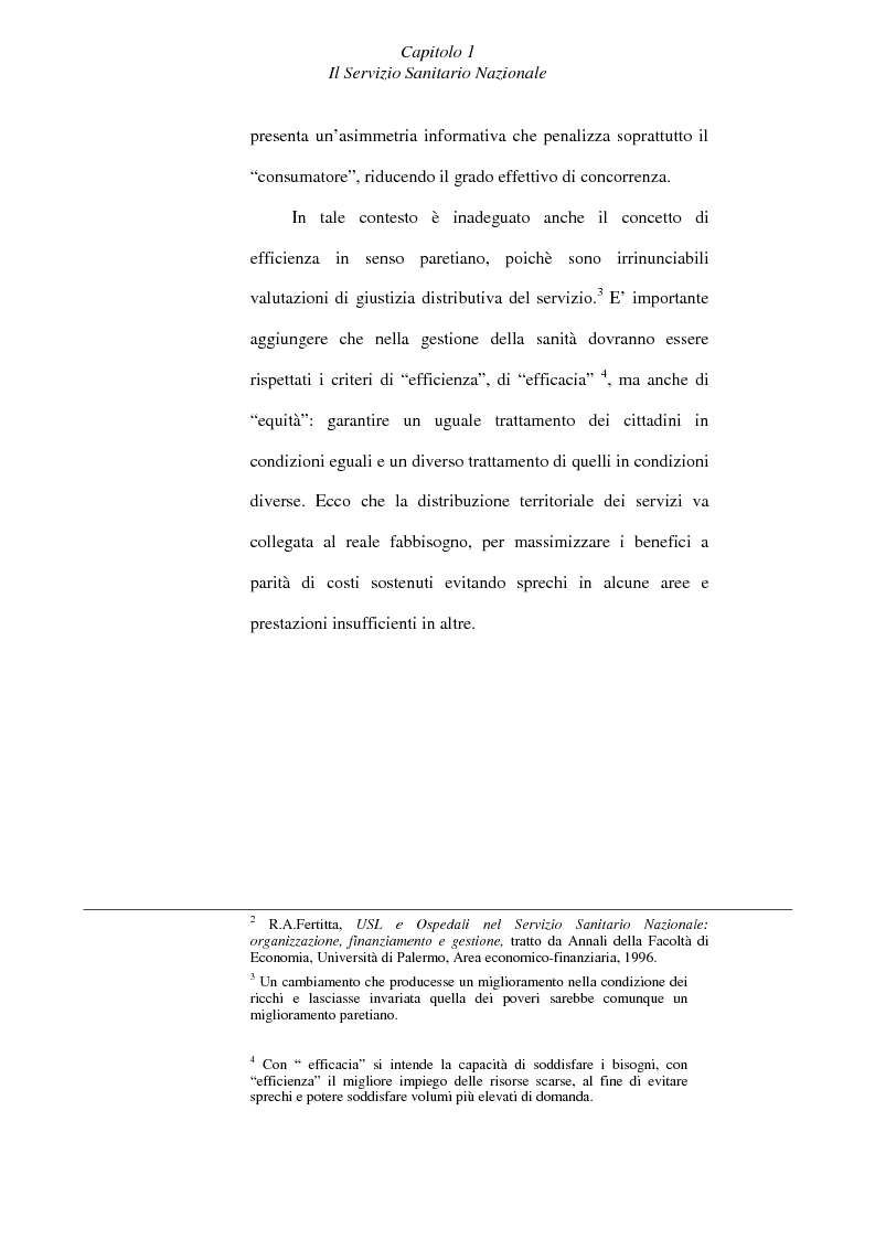 Anteprima della tesi: Il controllo economico di gestione nelle aziende sanitarie, Pagina 11