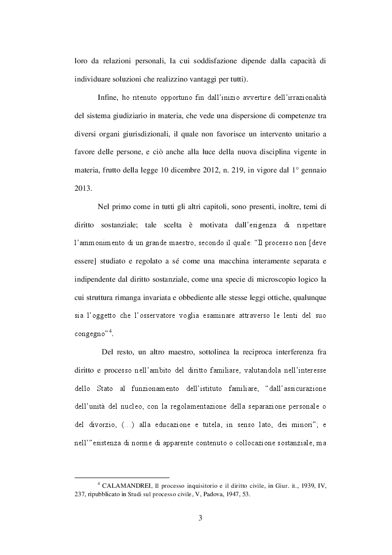 Anteprima della tesi: Conflitti familiari e giustizia civile, Pagina 4