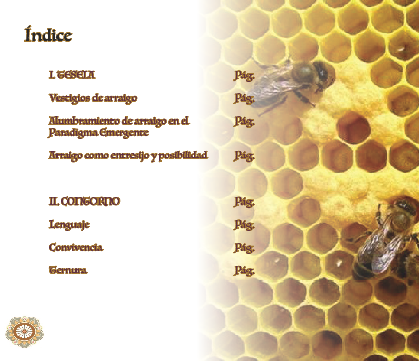 Indice della tesi: Mosaicos de arraigo. Más allá de los límites y las fronteras., Pagina 1