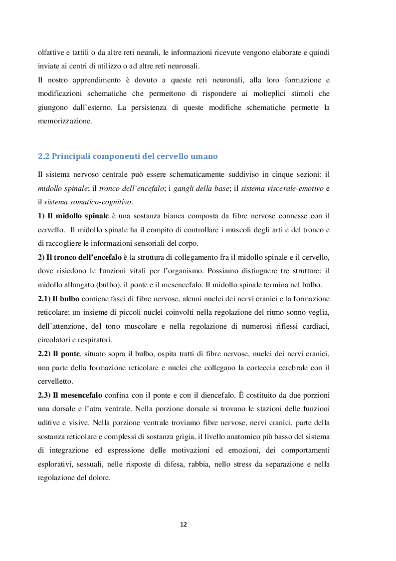 Estratto dalla tesi: Aspetti neuropsicologici nella valutazione estetica dei giardini e del paesaggio