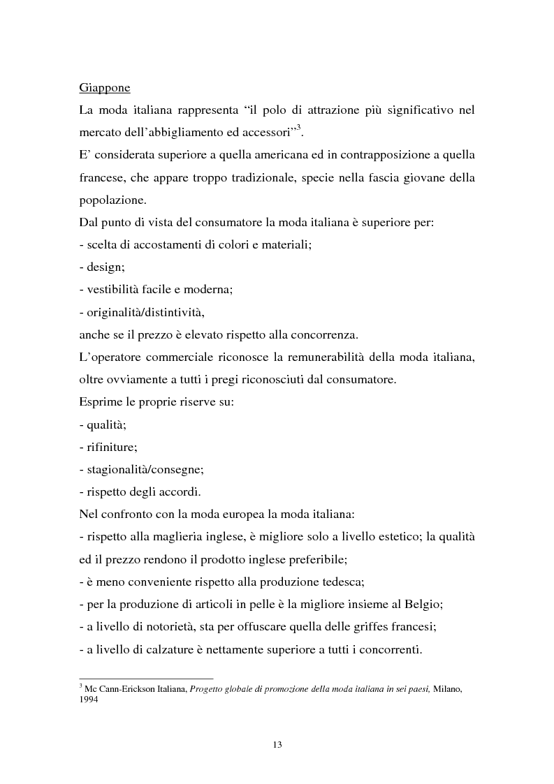 Anteprima della tesi: Il sistema della moda e la comunicazione: strumenti ed obiettivi, Pagina 13