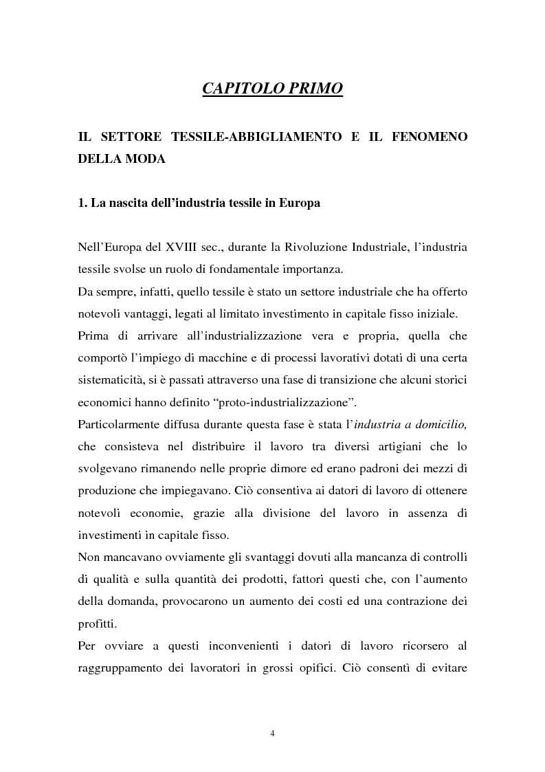 Anteprima della tesi: Il sistema della moda e la comunicazione: strumenti ed obiettivi, Pagina 4