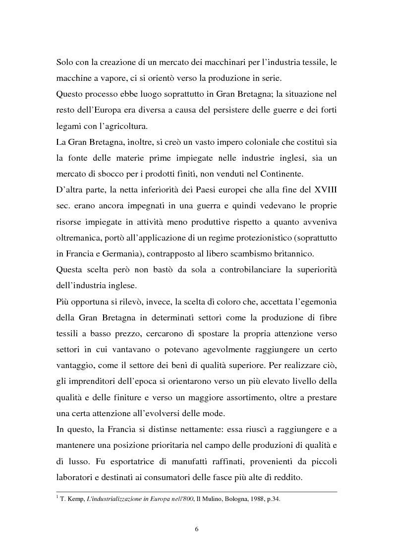 Anteprima della tesi: Il sistema della moda e la comunicazione: strumenti ed obiettivi, Pagina 6