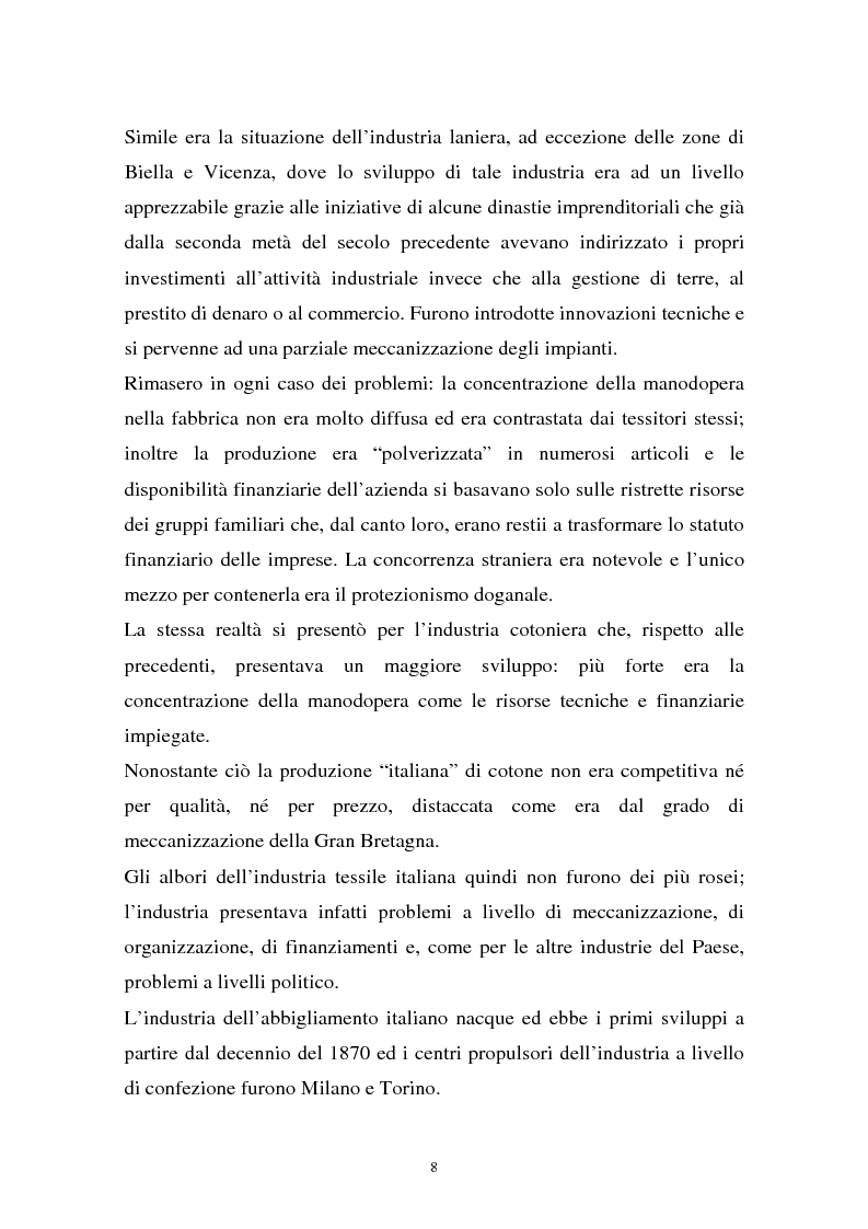 Anteprima della tesi: Il sistema della moda e la comunicazione: strumenti ed obiettivi, Pagina 8