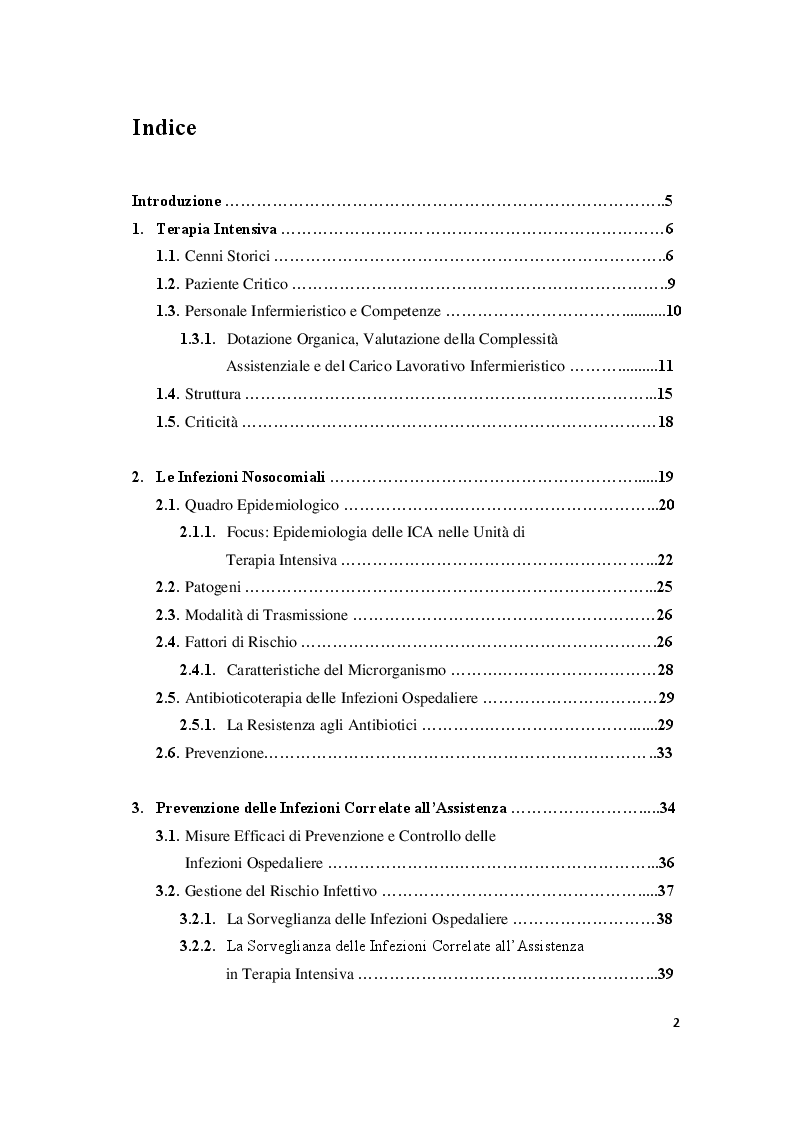 tesi infermieristica gratis da