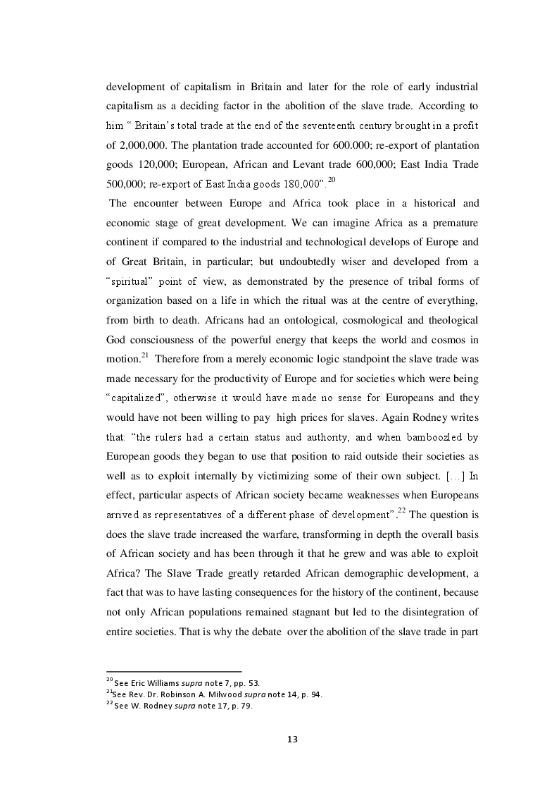 Estratto dalla tesi: Bristol Abolitionist Poetry: Hannah More and Ann Yearsley