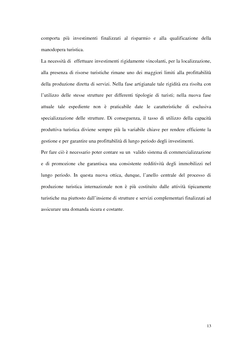 Anteprima della tesi: Le tipiche forme di aggregazione nel settore alberghiero in Italia e all'estero, Pagina 10