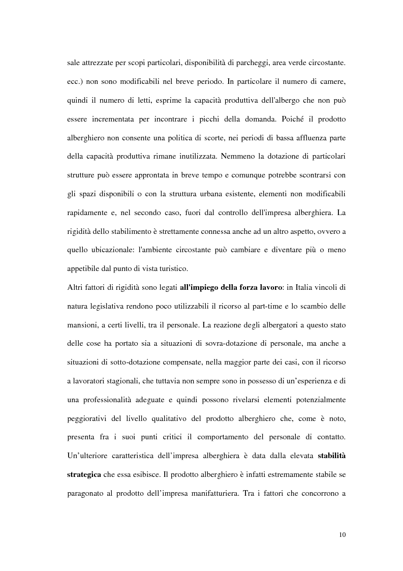 Anteprima della tesi: Le tipiche forme di aggregazione nel settore alberghiero in Italia e all'estero, Pagina 7