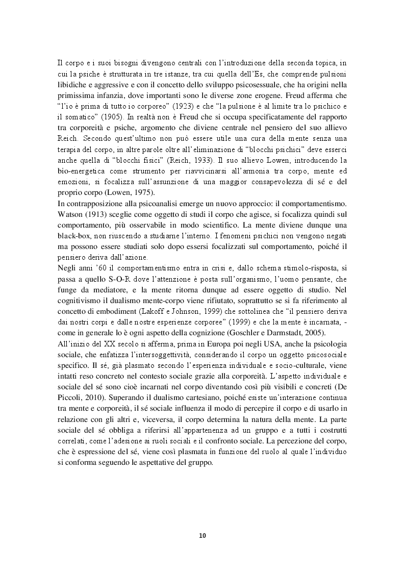 Estratto dalla tesi: Rappresentazioni discorsive del corpo femminile