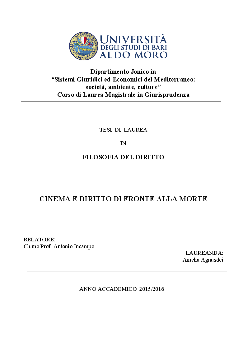 Dipartimento Jonico In Sistemi Giuridici Ed Economici Del