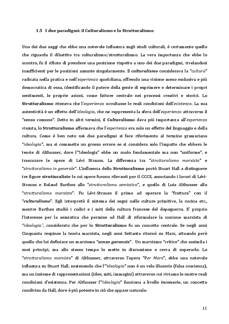 Estratto dalla tesi: Cultural Studies e popular music: gli U2