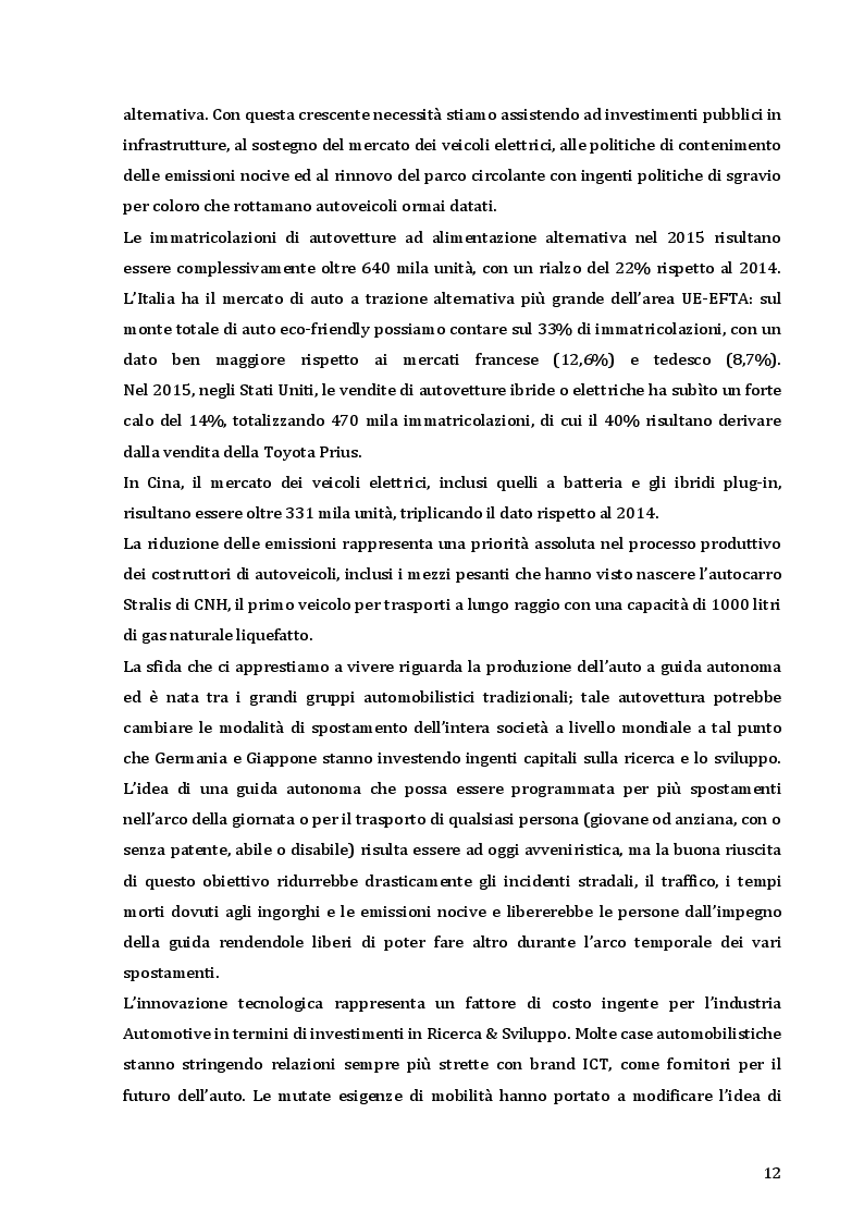 Estratto dalla tesi: Il CRM nelle strategie degli Automotive retailers: il caso Maldarizzi