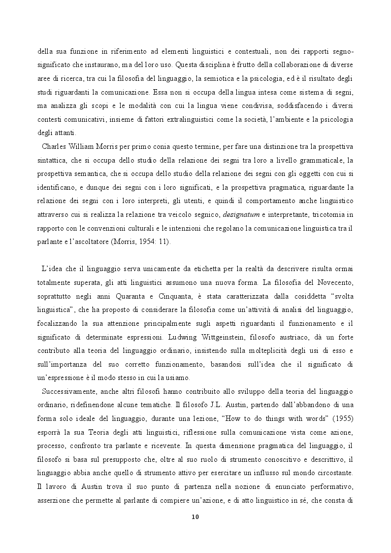 Estratto dalla tesi: Language and power: il discorso politico alle presidenziali in America nel 2016