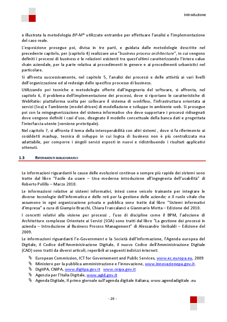 Estratto dalla tesi: La gestione dei procedimenti urbanistici nella pubblica amministrazione. Un caso di studio.