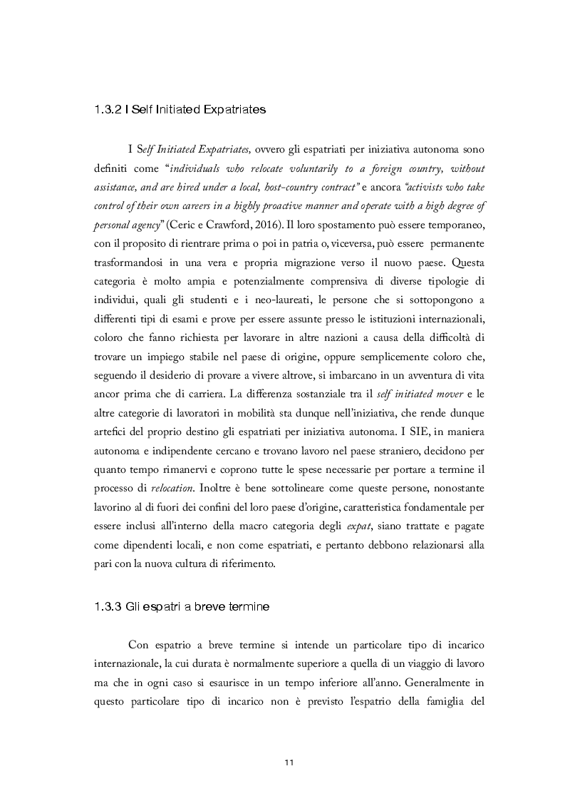 Estratto dalla tesi: Predisposizione alla mobilità internazionale: elaborazione e validazione di una scala di misura