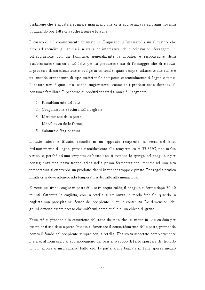 Estratto dalla tesi: Prodotti tipici ed esperienze imprenditoriali nel Ragusano del secondo Novecento