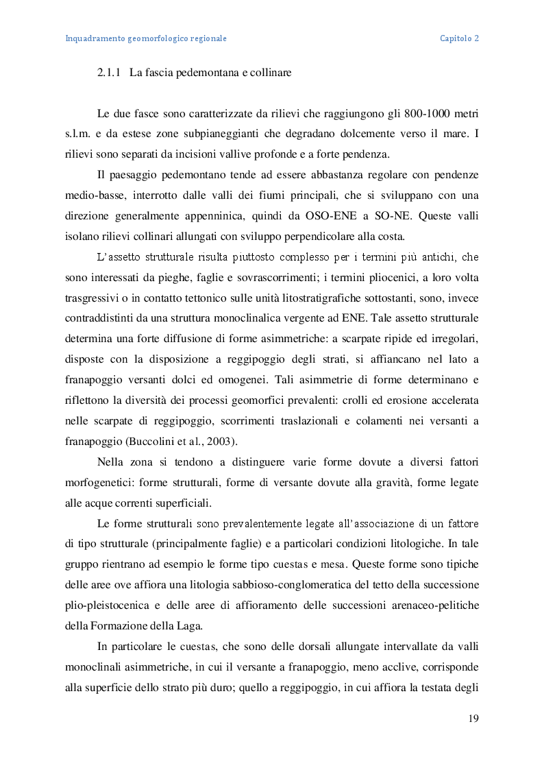 Estratto dalla tesi: Analisi geografico-fisica multitemporale del Torrente Dendalo