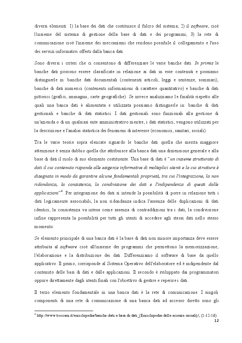 Estratto dalla tesi: Il diritto all'oblio come forma di manifestazione del diritto alla privacy