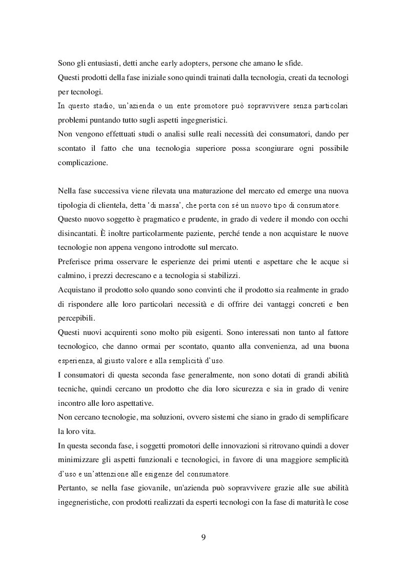 Estratto dalla tesi: Studio di usabilità in portali di Event Management
