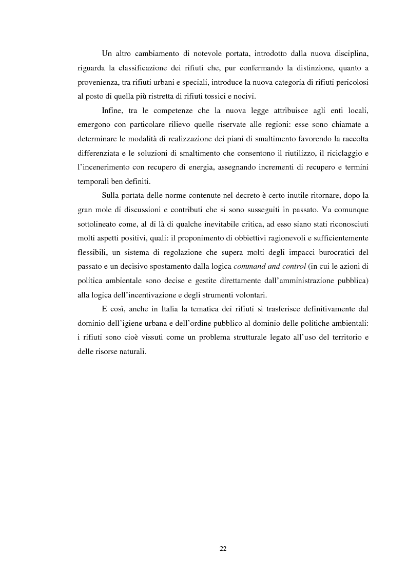 Anteprima della tesi: I rifiuti: da problema a risorsa, Pagina 12