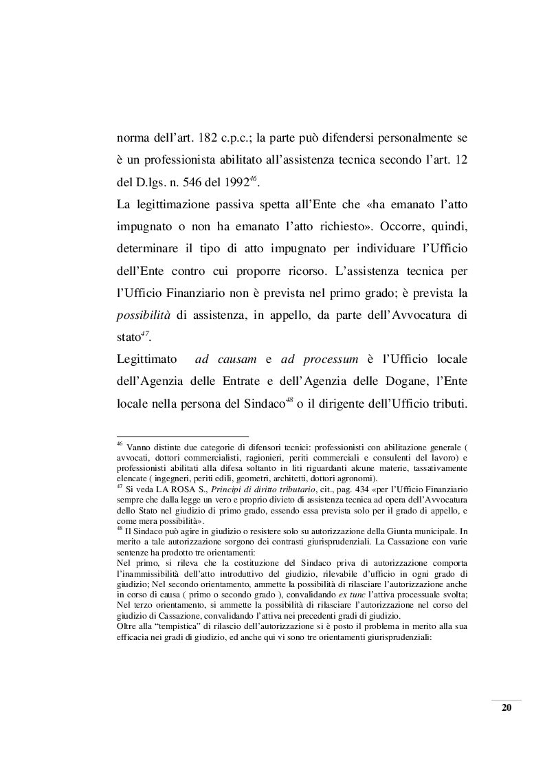 Estratto dalla tesi: La prova nel processo tributario