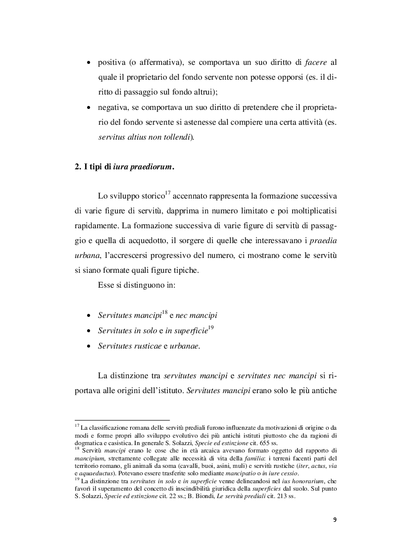 Estratto dalla tesi: Intedicta in materia di servitù