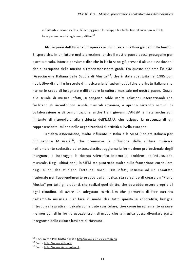 Estratto dalla tesi: L'apprendimento musicale: Aspetti verbali e non verbali
