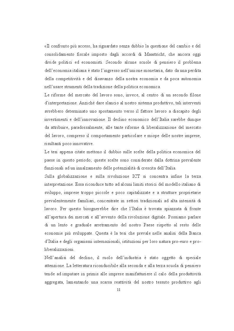 Estratto dalla tesi: Il lavoro nel XXI secolo