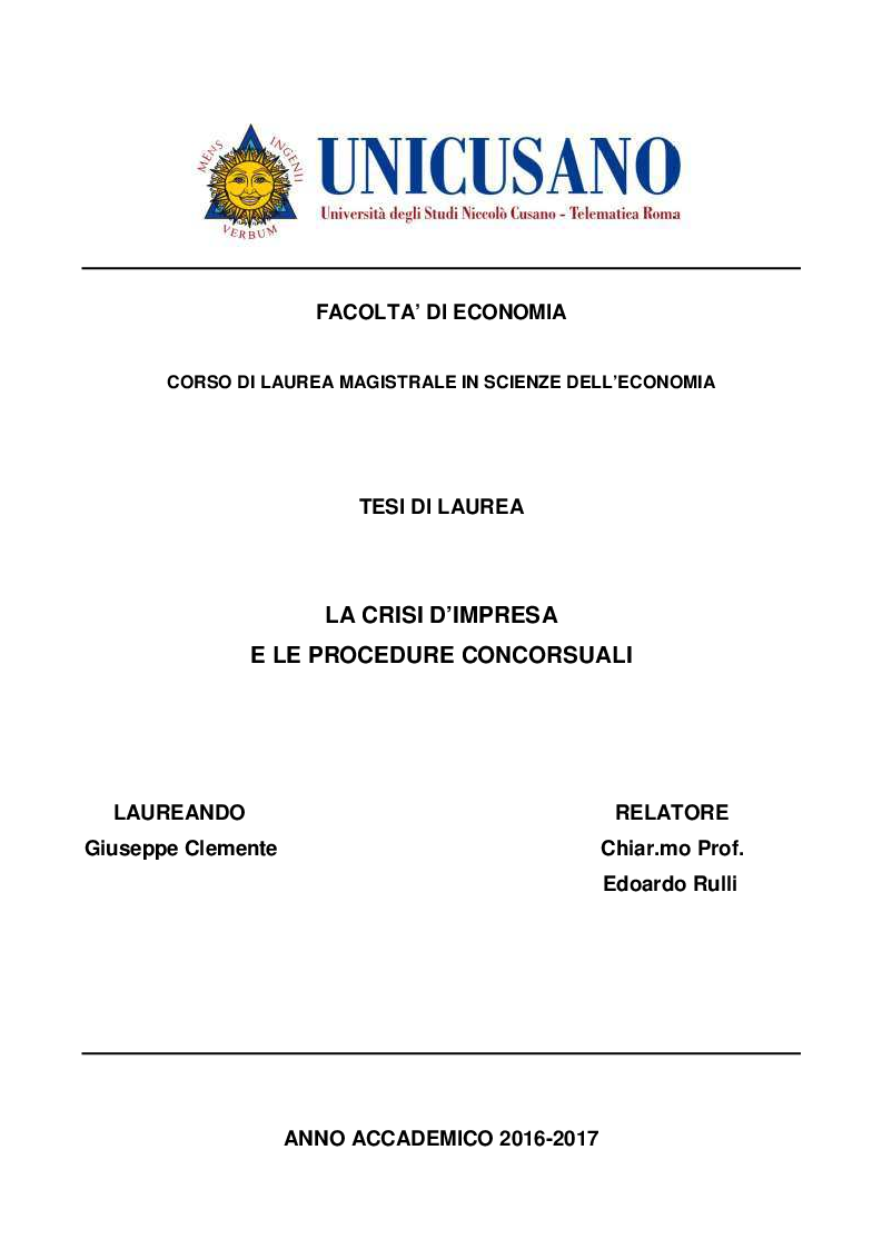 Laurea Magistrale In Statistica Economia E Impresa