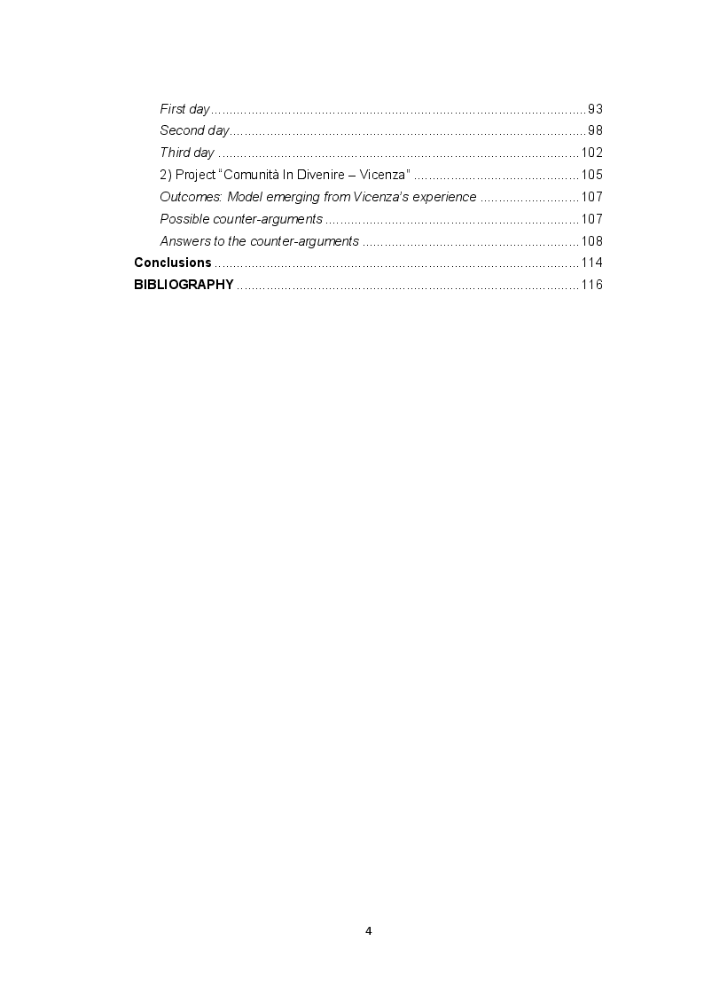 Indice della tesi: ''Fare gli italiani'': citizenship education and the difficult pathway from migrants to citizens, Pagina 3