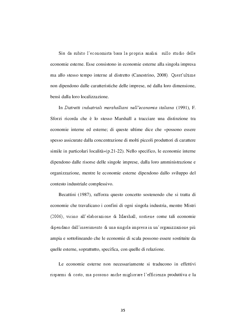Estratto dalla tesi: Networks entrance into Rising Economies: L'esperienza dei distretti industriali italiani