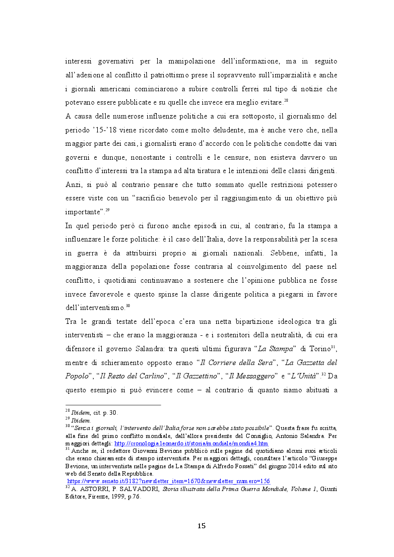 Estratto dalla tesi: La notizia internazionale in formato fotografia