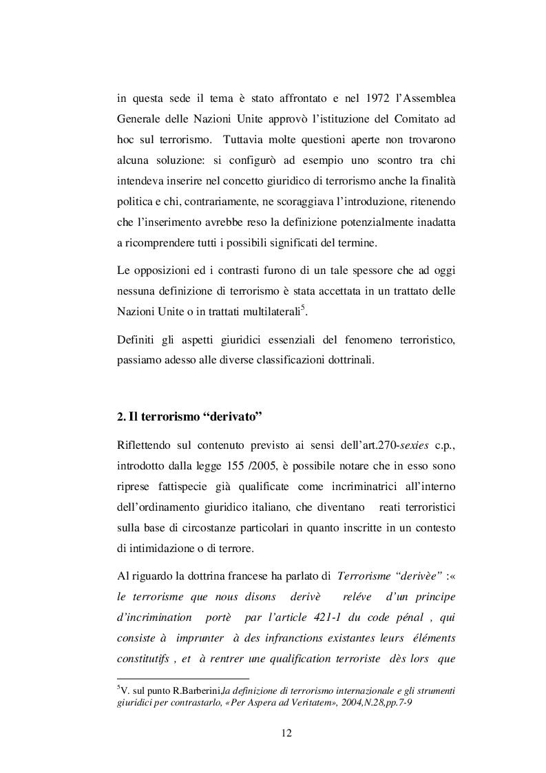 Estratto dalla tesi: Il contrasto al terrorismo internazionale e cooperazione giudiziaria nell'UE