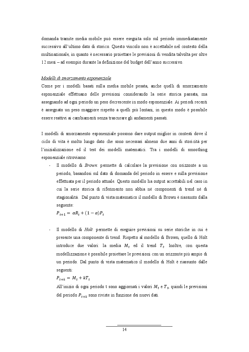 Estratto dalla tesi: Analisi della correlazione temporale tra le serie storiche di vendita all'ingrosso e al dettaglio: il caso di un'azienda multinazionale del pharma&care