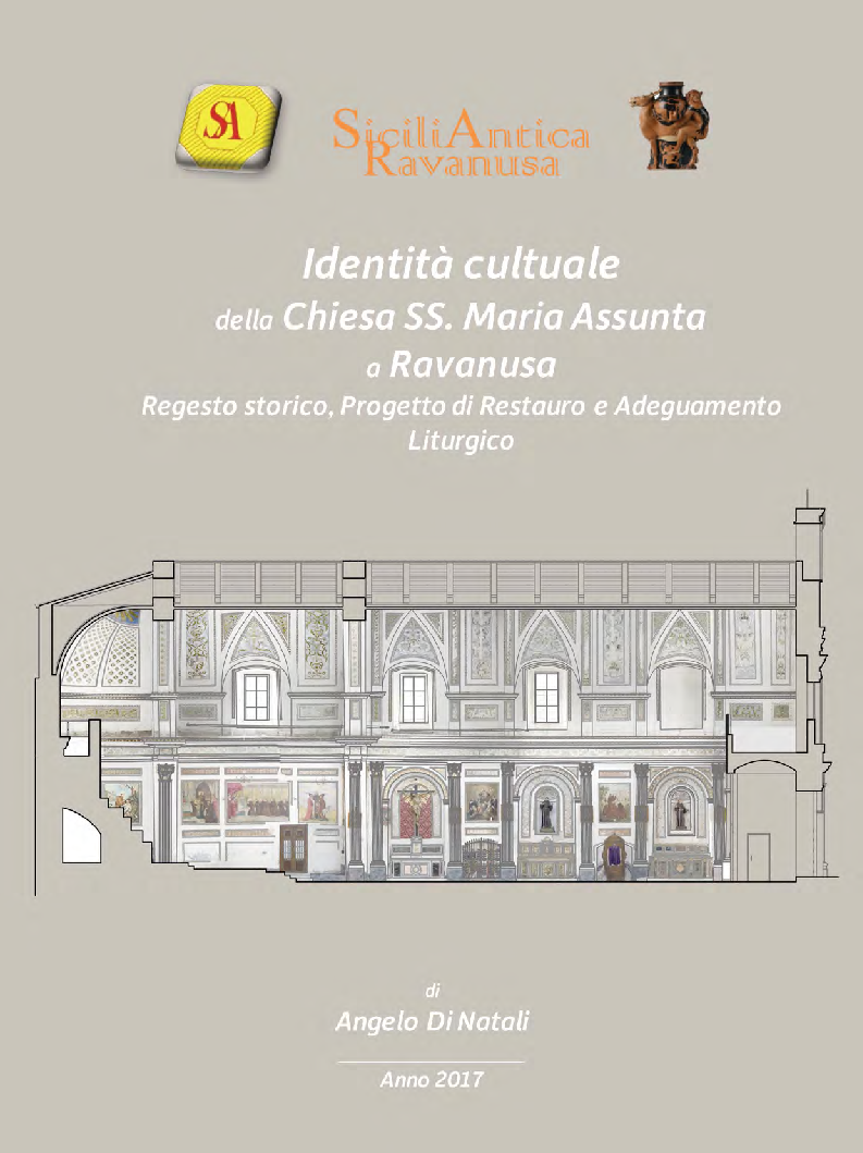 Anteprima della tesi: Identità cultuale della chiesa Maria SS. Assunta a Ravanusa. Regesto storico, Progetto di Restauro e Adeguamento Liturgico, Pagina 1
