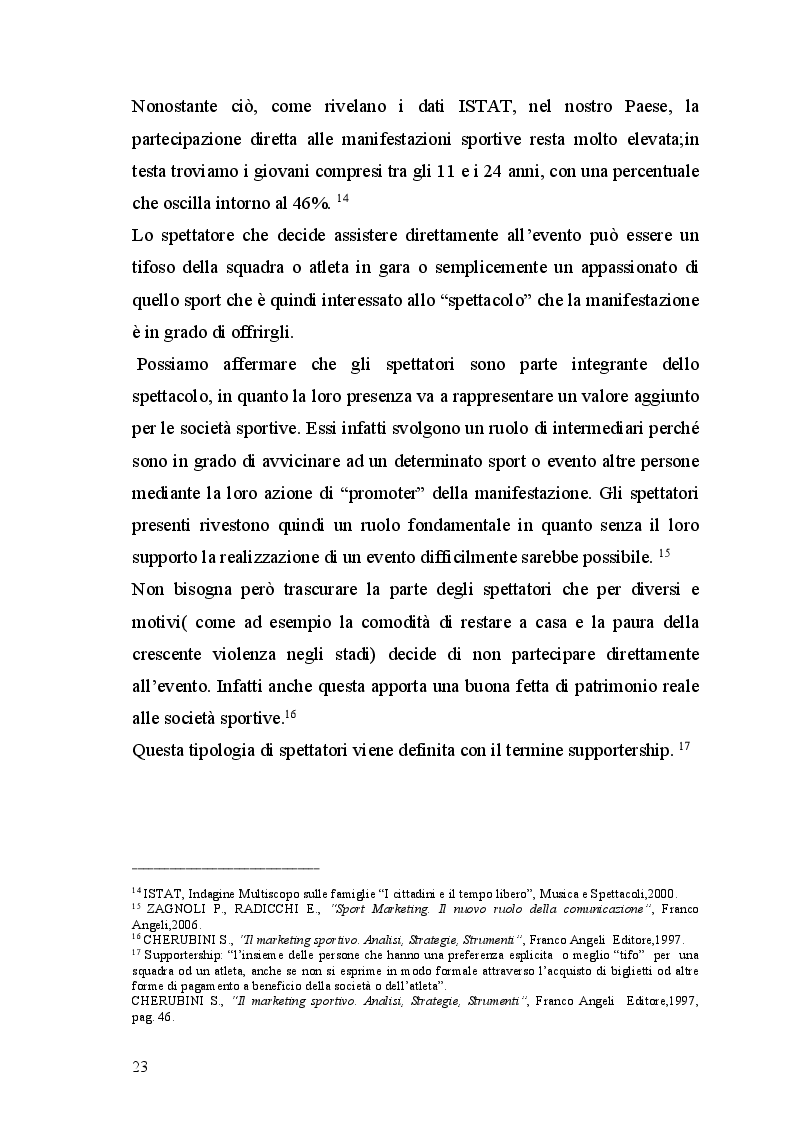 Estratto dalla tesi: Differenze nell'ambito del marketing tra Nba e Lega Basket serie A. il caso Mens Sana Basket Siena.