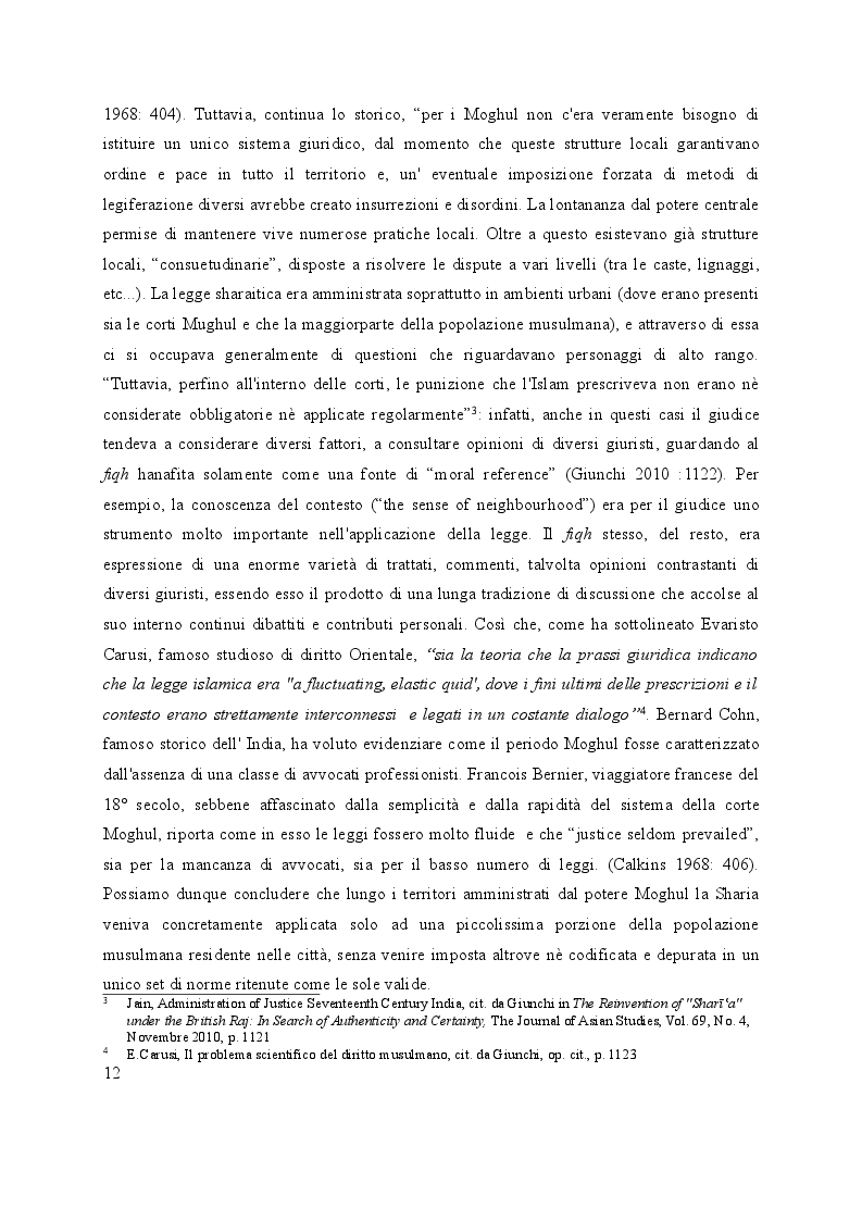 Estratto dalla tesi: Shah Bano, Muslim Personal Law e Secolarismo: il caso di una donna musulmana nell'India degli anni '80