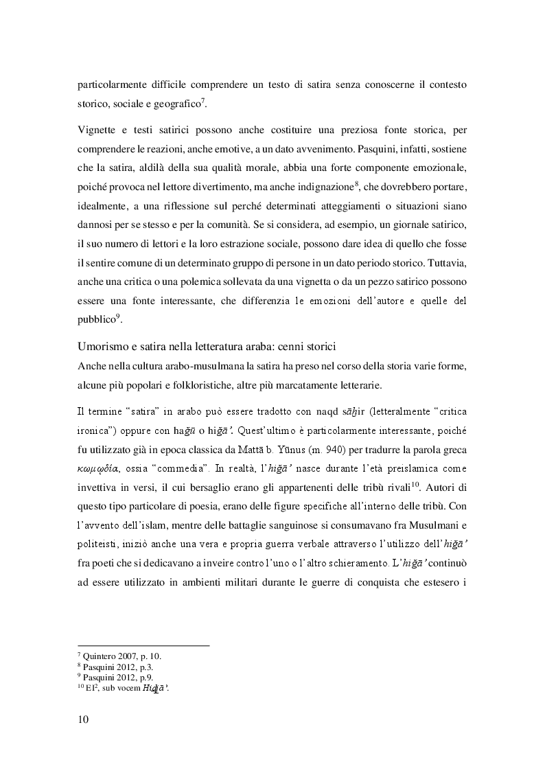 Estratto dalla tesi: Un autoscatto satirico: ridere del terrorismo in Arabia Saudita
