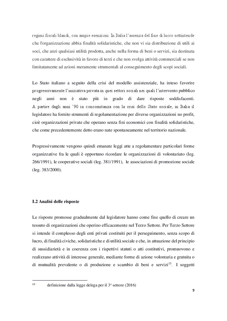 Anteprima della tesi: Startup innovativa a vocazione sociale e creazione del valore, Pagina 7