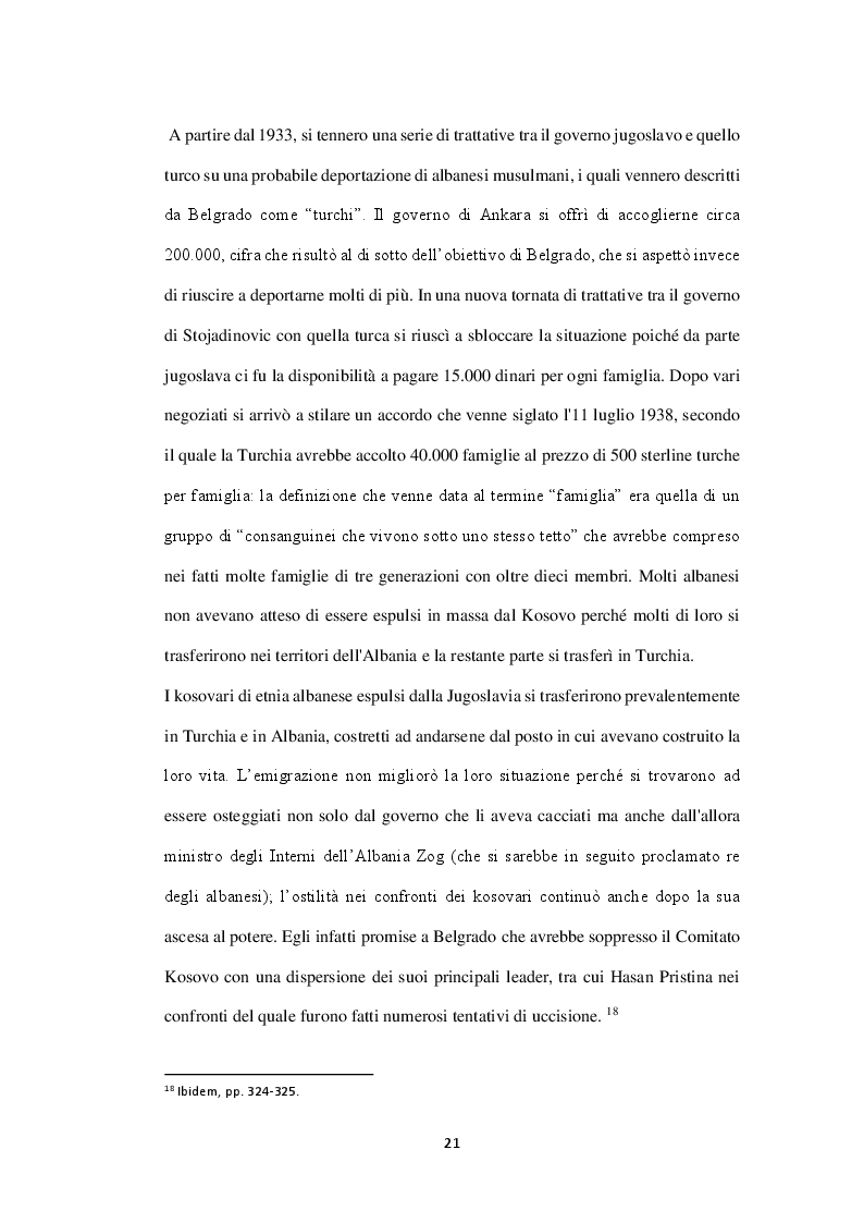 Estratto dalla tesi: Il Processo di State Bulding del Kosovo e la sua possibile integrazione nell'Unione Europea