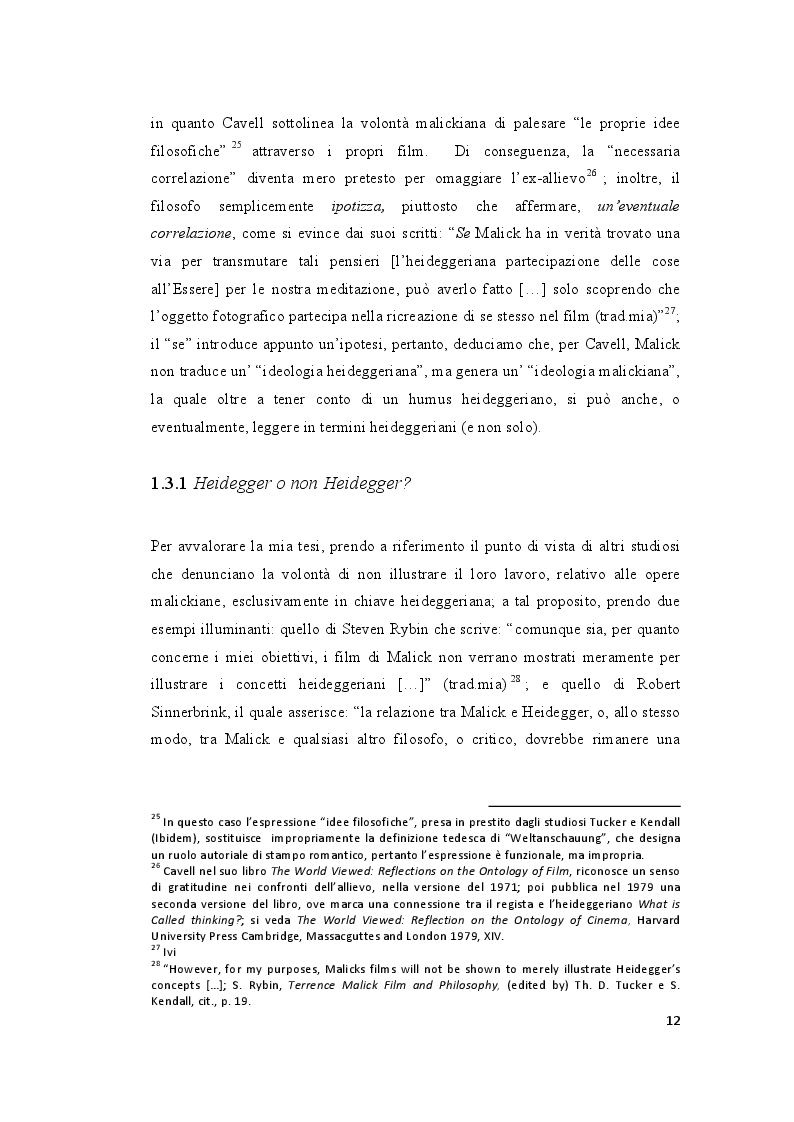 Estratto dalla tesi: Riflessioni e proiezioni intorno al "secondo periodo" della poetica malickiana attraverso "The New World"