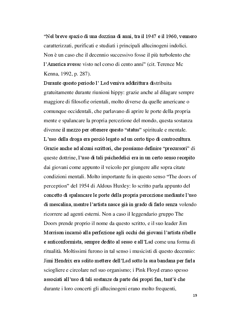 Estratto dalla tesi: L'impatto socio - culturale di Woodstock