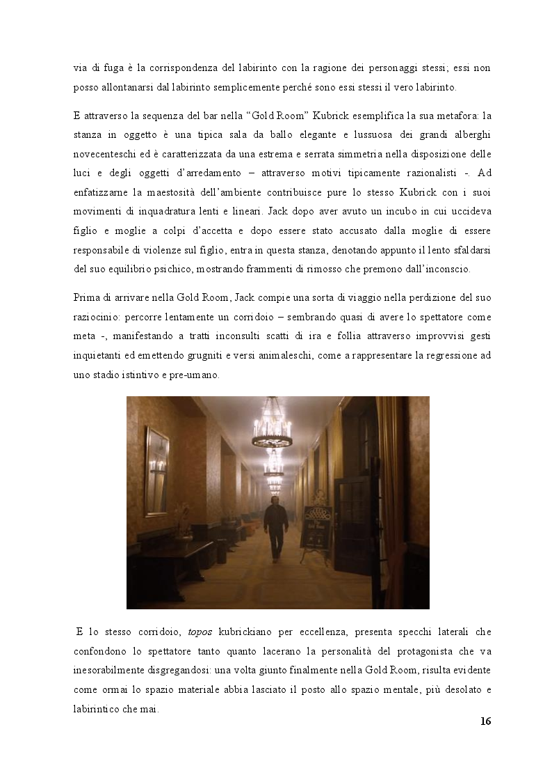 Estratto dalla tesi: Gli orizzonti della ragione: Logos e Caos nel cinema visionario di Stanley Kubrick