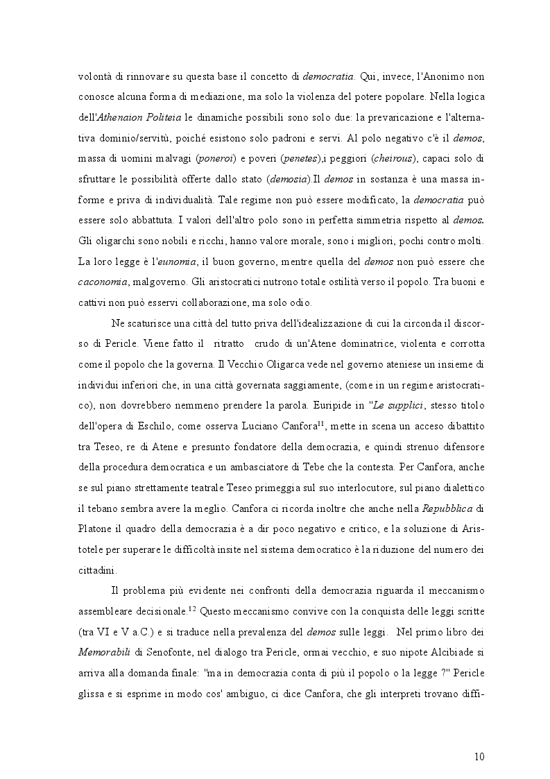Estratto dalla tesi: Democrazia e sorteggio. Le tesi di Yves Sintomer