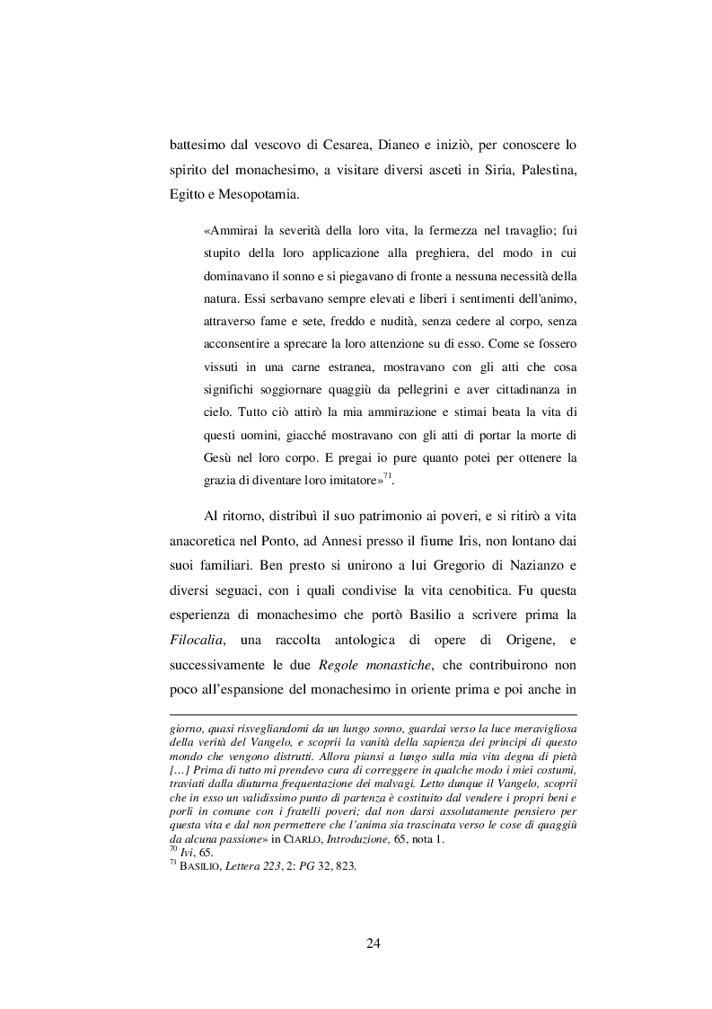 Estratto dalla tesi: Elementi Pneumatologici nel Contra Eunomium e nel De Spiritu Sancto di S. Basilio di Cesarea
