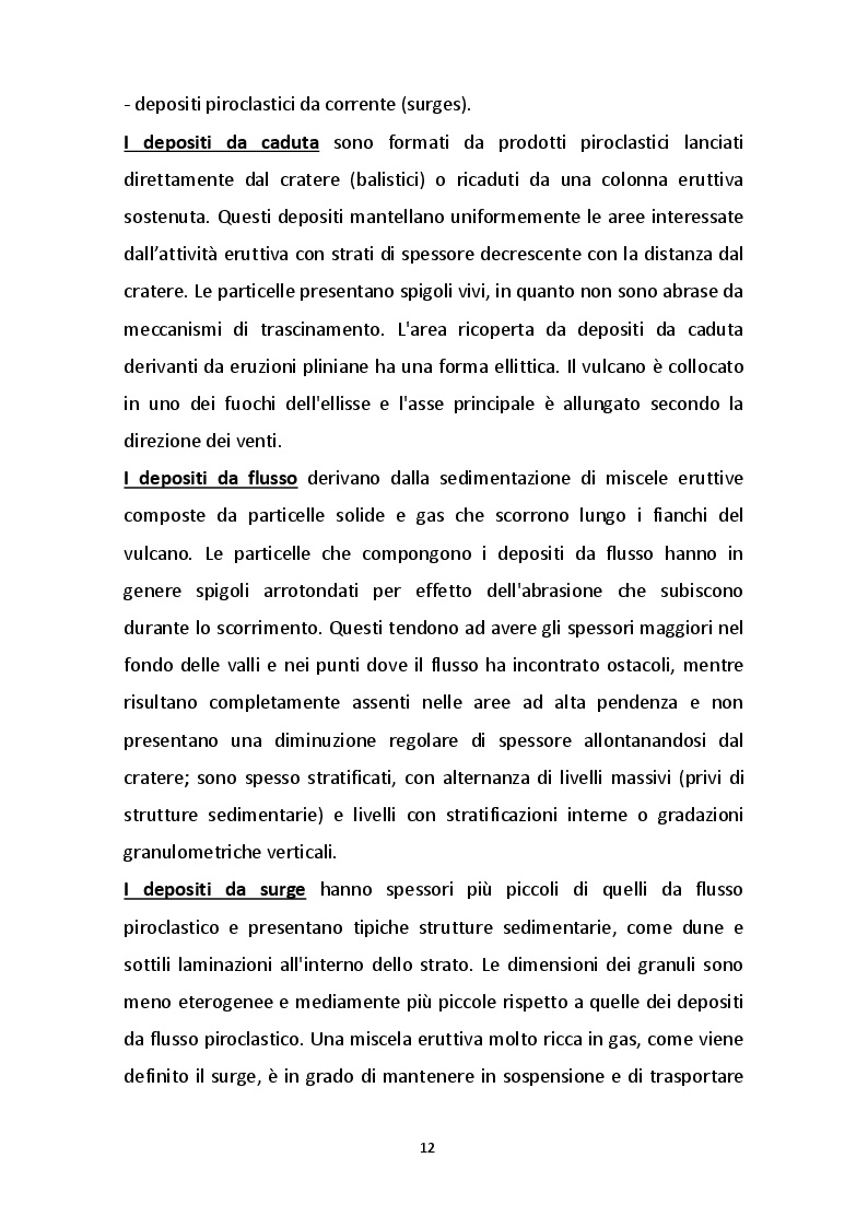 Estratto dalla tesi: Definizione di curve caratteristiche resistività-contenuto d'acqua di terreni piroclastici dei versanti del Mt. Faito (C/mmare di Stabia, Napoli)