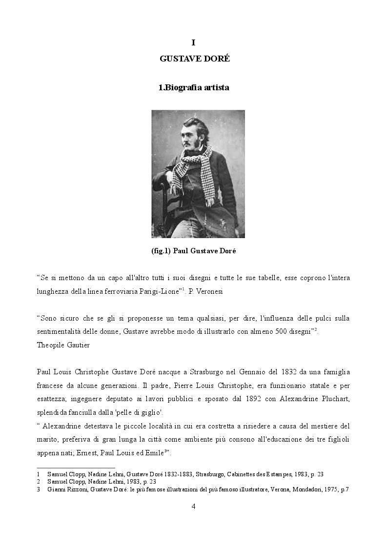 Anteprima della tesi: Gustave Doré illustratore della Ballata del Vecchio Marinaio di S.T Coleridge, Pagina 3